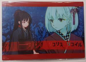 リコリス・リコイル モアプラスビジュアルボード　井ノ上たきな、錦木千束　約21×15cm　未開封 　送料無料追跡有　非売品　フィギュア