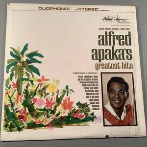LP(オリジナル・ハワイアン)● アルフレッド・アパカ alfred apaka／greatesy hits●シュリンク付の良好品！