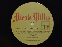 Nicole Willis - All The Time - フィンランド Sahko オリジナル12インチ / Puu / Jimi Tenor / Maurice Fulton / Jori Hulkkonen_画像3