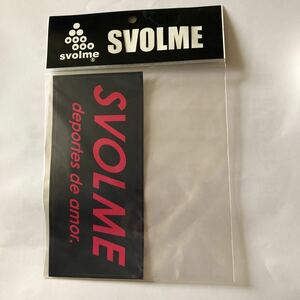 SVOLME スボルメ　サッカーフットサル　ステッカー　ネイビー　NAVY