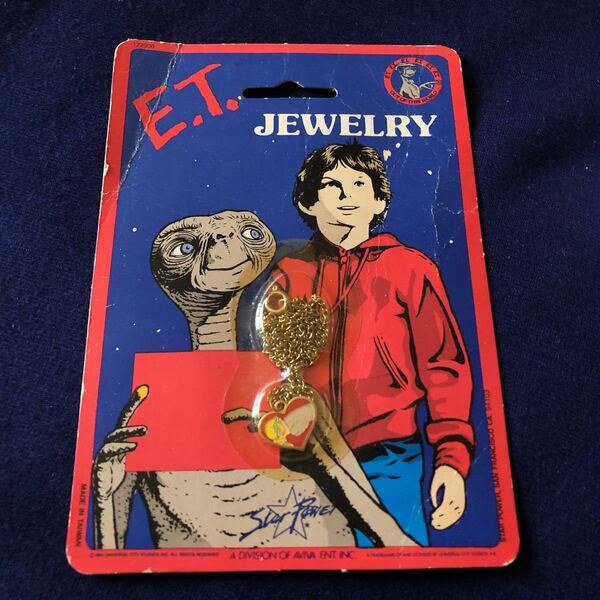*レトロ*激レア希少品 E.T ペンダント ネックレス 当時物