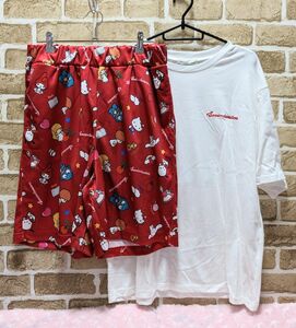 サンリオキャラクターズ ルームウェア Tシャツ ハーフパンツ セットアップ