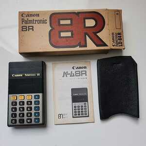 ● 家電 雑貨 Canon キャノン 電卓 Palmtronic ８R ELECTRONIC CALCULATOR 昭和家電 昭和レトロ ノスタルジー