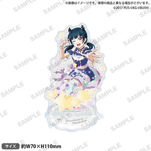 【新品】 ラブライブ!スクールアイドルフェスティバル きらりんアクリルスタンド Aqours ファンシーver. 津島善子 倉庫S