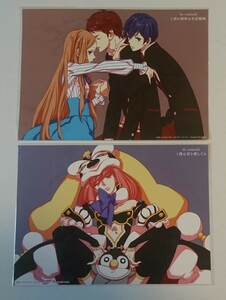 劇場版 RE:cycle of the PENGUINDRUM 前編 後編 入場者特典 星野リリィ描き下ろしイラストシート 輪るピングドラム