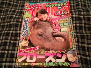 黒須麻耶切り抜き1枚　ヤングマガジン表紙