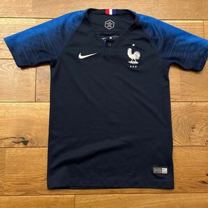 NIKE ナイキ フランス代表 半袖Tシャツ FRANCE Home キッズ　Sサイズ　130