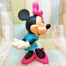 廃版 美品 レア★ミニーマウス ミニー Minnie Mouse 陶器製 ビッグフィギュア フィギュアリン★ディズニーストア Disney TDL_画像6