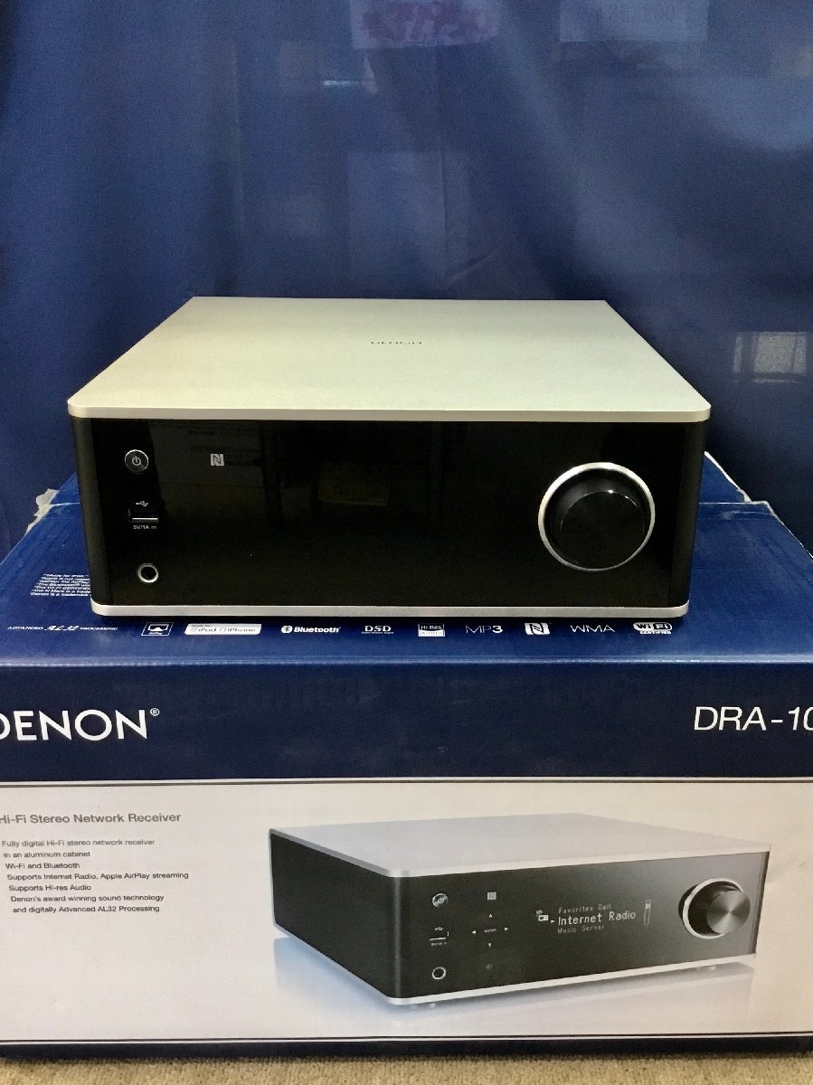 DENON DRA-100 ネットワークレシーバー ハイレゾ/Wi-Fi/Bluetooth対応