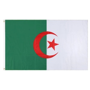 アルジェリア 国旗 フラッグ 応援 送料無料 150cm x 90cm 人気 大サイズ 新品