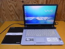 □X/799☆ソニー SONY☆15.4型ノートパソコン☆VAIO PCG-791N☆WinXP☆CeleronM 1.40GHz☆メモリ1GB☆HDD 70GB☆動作OK_画像1