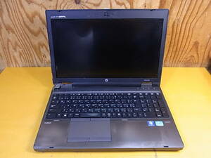 □X/941☆hp☆15.6型ノートパソコン☆ProBook 6570b☆Core i5-3210M 2.50GHz☆HDD/メモリ/OSなし☆動作不明☆ジャンク