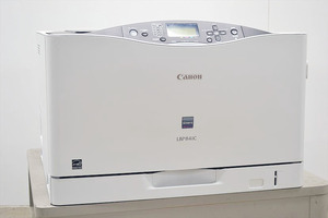  counter little 2,481 sheets / used A3 color laser printer -Canon/ Canon /Satera LBP841C superior article 