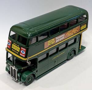 仏ソリド　ロンドンバス　GREEN LINE　1/50　箱付き デカール貼済　フランス製