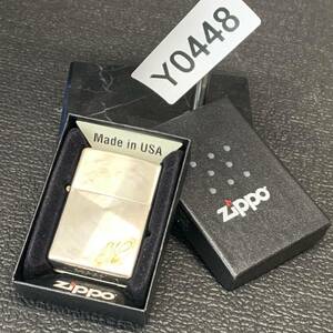 ZIPPO 未使用 波紋スピン加工 オイルライター ジッポー 2013年製 化粧箱有り Y0448