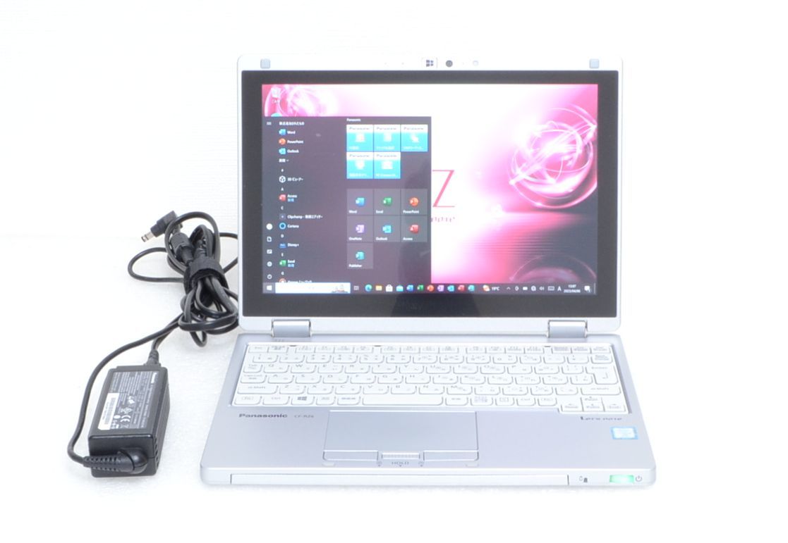 超高速Panasonic Let's Note CF-RZ6 /Core i5-7Y57/メモリ4GB/SSD128GB 