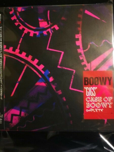 BOOWY　帯付　美品　GIGS CASE OF BOOWY COMPLETE　ミュージック3CD　2023 0401出品　匿名迅速発送　曲目画像掲載　送料無料