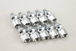 送料185円 6mm 荷掛フックボルト2個 銀 YZF-R1 FZS1000 XJR1300 FJ1200 YZF-R25 YZF-R6 FZR400 FZ400 FZ1 TZR250Rナンバー スタンド