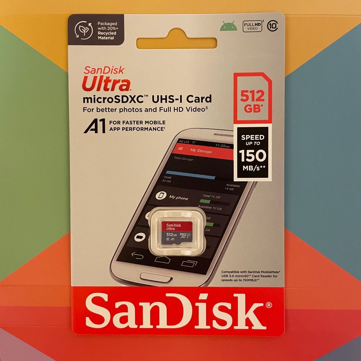 殿堂 新品Pasoul microSDXCカード 128GB 高性能マイクロSDカード