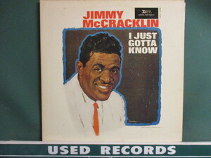 ★ Jimmy McCracklin ： I Just Gotta Know LP ☆ (( ウエストコースト Jump Blues / R&B / 落札5点で送料無料