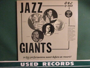 VA ： Jazz Giants Volume 1 LP (( Big Band Jazz / Fats Waller / Count Basie / Louis Armstrong 他 / 落札5点で送料無料