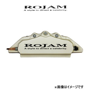 ロジャム キャリパーカバー(シャンパンゴールド/ブラック)フロント左右セット ヴォクシー ZRR80W ROJAM キャリパー