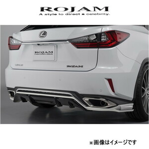 ロジャム ROJAM IRT リアアンダーリップ LEDレス レクサスRX AGL20/GYL20系 21-RS-LRX20F1 ROJAM エアロ 外装 エクステリア