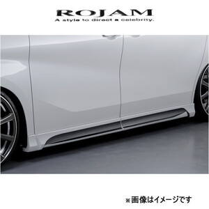 ロジャム ROJAM IRT GENIK サイドステップモール アルファード AGH30W/GGH30W/AYH30W系 21-SS-VA30ZS ROJAM エアロ 外装 エクステリア