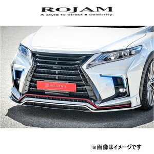 ロジャム ROJAM IRT GENIK フロントバンパースポイラー Ver.2 ハリアー ZSU65W 22-FB-HA601042 ROJAM エアロ 外装 エクステリア