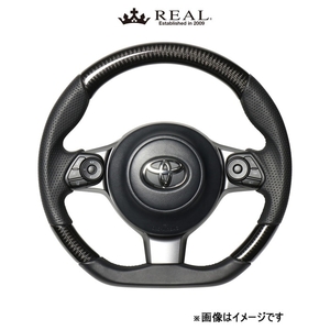 レアル ステアリング オリジナルシリーズ(ブラックカーボン)ヴィッツ GR SPORT 130系 GR-BKC-BK REAL