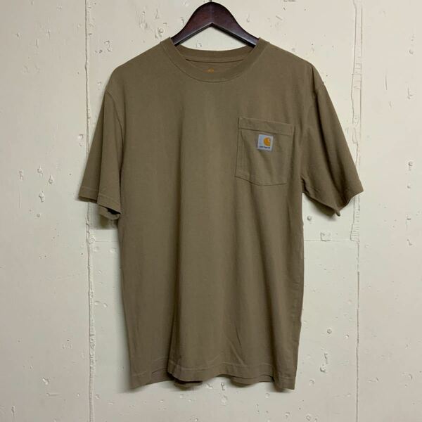 carhartt カーハート ポケットTシャツ 古着メキシコ製メンズS