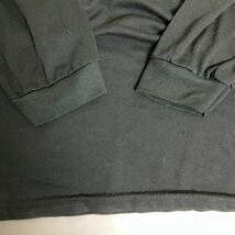 米軍 U.S.ARMY 黒 ブラック トレーニング ロングスリーブ Tシャツ ロンT 古着 ユーズド_画像7