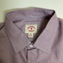 ブルックスブラザーズ Brooks Brothers Red Fleece 長袖シャツ ボタンダウン SHIRT ストライプ 柄 ボタンダウンシャツ 古着 ユーズド_画像3