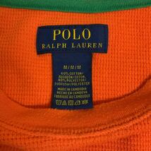 Polo Ralph Lauren ポロ ラルフローレン長袖Tシャツ サーマル古着メンズＭ_画像3