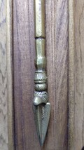 稀少古物　チベット法器（祭器）　鍍金・黄銅、木箱付 _画像6
