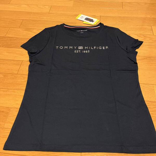 TOMMY トミーヒルフィガー TシャツレディースSサイズ ネイビー コストコ