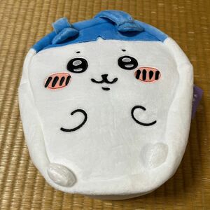 ちいかわ　ふわふわバッグ　イメチェンすがた　ハチワレ　パツワレ　ラウンドワン限定