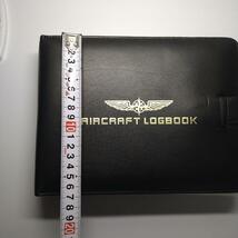 AIRCRAFT LOGBOOK DESIGN 4 PILOTSログブックケース_画像4