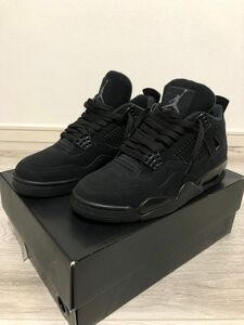 NIKE AIR JORDAN 4 BLACKCAT エアジョーダン4　レトロ ナイキ　Travis Scott着用モデル