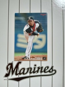 NPB カルビー プロ野球 チップス 2009年 第2弾 レギュラーカード 千葉ロッテマリーンズ 137 唐川侑己 背番号 19 右腕 投手 181cm 76kg