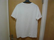 ポロ ラルフローレン 胸刺ロゴ クルーネック 半袖Tシャツ トップス 純白 メンズL_画像4
