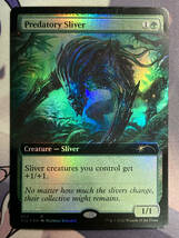 MTG　《捕食スリヴァー/Predatory Sliver》【foil】　SLD　英語_画像1