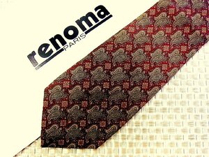 [Продажа утилизации запасов] ● Специальная продажа ● FK4051 ● Renoma [Paisley Pattern] Tie ●