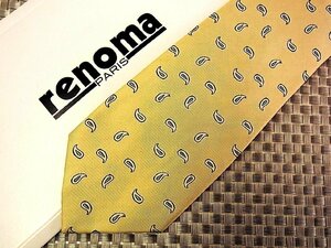 [Продажа утилизации запасов] ● Специальная продажа ● FK4344 ● Renoma [Вышивка Paisley Pattern] Tie ●