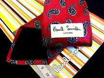 ♪今週の特売980円～♪0956W♪状態並品【Paul Smith】ポールスミス【ペイズリー 柄】ネクタイ♪_画像2