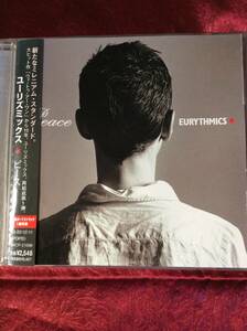 日本盤CD　ユーリズミックス　ピース　Eurythmics　Peace　アニー・レノックス　デイヴ・スチュワート