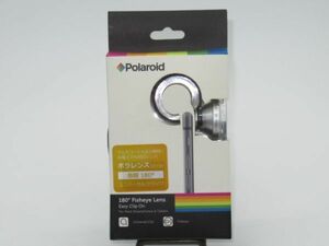 T 17-1 美品 Polaroid ポラロイド ポラレンズ CF180 魚眼レンズ 180° スマートフォン用 レンズ 厚さ30mm対応