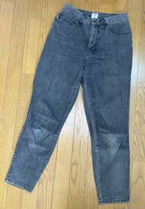 伊製 モスキーノジーンズ MOSCHINO JEANS デニム 5P パンツ ブラック W29