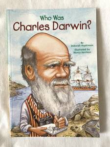 洋書　Who Is? / Who Was シリーズ　『Who Was Charles Darwin』　Deborah Hopkinsonさん著　子供向け　ペーパーブック