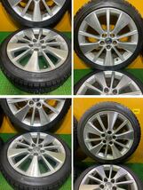 ☆冬用 バリ溝　225/45R18 91W DUNLOP, GOOD YEAR 200系 クラウン ハイブリッド 純正 【 18x8J +45 114.3x5H 】☆サイズ合せ4本セット_画像7